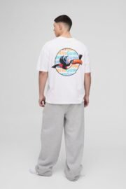 GUINNESS Baskılı Oversize Erkek T-shirt - Rahat ve Şık Tasarım - Görsel 3