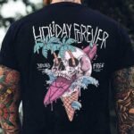 Holiday Forever Baskılı Erkek Oversize T-shirt