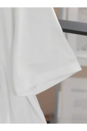 Leopar Desenli Kiraz Baskı Detaylı Kadın Oversize T-Shirt - Görsel 3