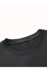 Erkek oversize Memonto baskılı T-shirt rahat ve şık Tasarım - Görsel 5