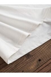 Kadın/Erkek Baston Baskılı Oversize Pamuklu Bisiklet Yaka T-Shirt Tişört - Görsel 5