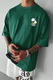 Brooklyn Baskılı Oversize T-Shirt - Görsel 12