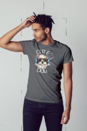 Cute Dog Baskılı Erkek Oversize T-shirt - Görsel 7