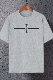 Dream Baskılı Oversize T-Shirt - Görsel 6