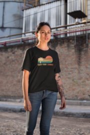 Kadın Enjoy Your Summer Baskılı Oversize T-Shirt - Görsel 6