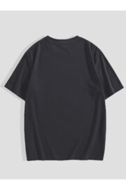 Erkek oversize Gotil Desen baskılı T-shirt rahat ve şık Tasarım - Görsel 12