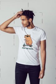 Cool Baskılı Erkek Oversize T-shirt - Görsel 7