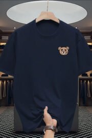 Kalbe Ayı Baskılı Oversize T-shirt - Görsel 10
