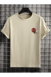 Kaplan Baskılı Erkek Oversize T-shirt - Görsel 9