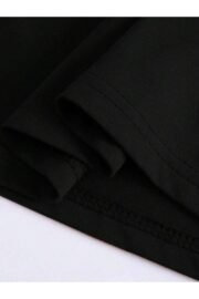 Leopar Desenli Kiraz Baskı Detaylı Kadın Oversize T-Shirt - Görsel 14