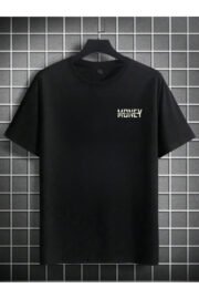 Erkek oversize Money Sırt baskılı T-shirt rahat ve şık Tasarım - Görsel 9