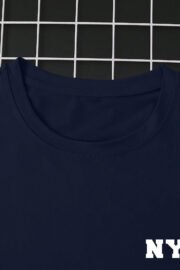 NY Baskılı Unisex Oversize T-Shirt - Görsel 16