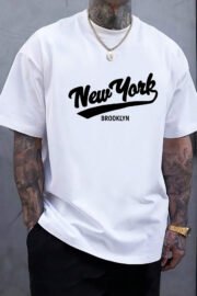 New York Brooklyn Unisex Oversize T-Shirt - Görsel 6