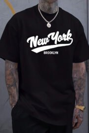 New York Brooklyn Unisex Oversize T-Shirt - Görsel 13