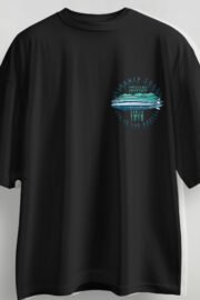Aırshıptours Baskılı Oversize T-shirt - Görsel 2