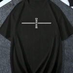 Dream Baskılı Oversize T-Shirt