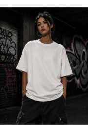 8 Ball Baskılı Oversize Streetwear Unisex Tişört - Görsel 2