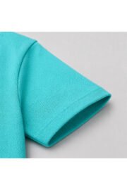 Erkek/Kız Çocuk Yeşil Şortlu Takım Basic Tshirt Spor Yazlık 3-12 Yaş - Görsel 12