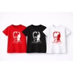 Çocuk 3'lü K.Atatürk ve Türk Bayrağı Baskılı T-Shirt