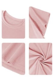 Kız Çocuk Cappybara Baskılı 3'lü Set Nefes Alan Yazlık T-Shirt - Görsel 11