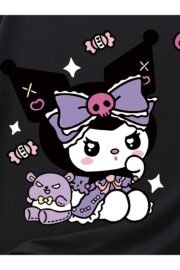 Kuromi Baskılı Kız Çocuk T-Shirt - Görsel 14