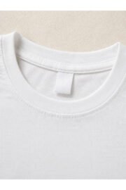 Çocuk Basic Tişört Düz Baskısız Kısa Kollu Günlük Rahat Unisex Tshirt - Görsel 24